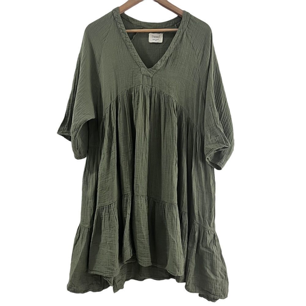 9Seed El Matador V-Neck Short Dress - Picture 2 of 12